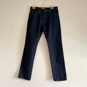Arizona Jeans Slim Straight dark washed jeans, size 30x32